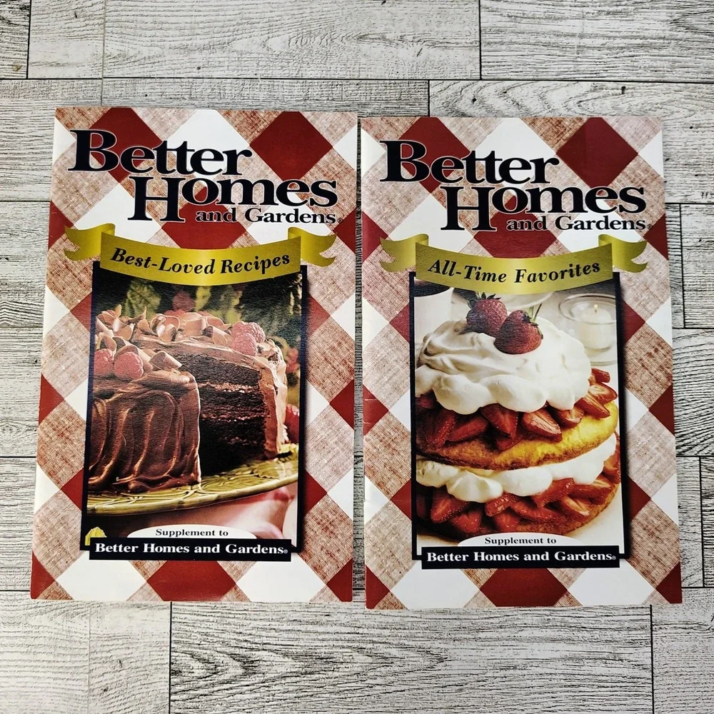 Better‎ Homes Gardens Cookbook Lot • All Time Favorites Best Loved • Kitchencore